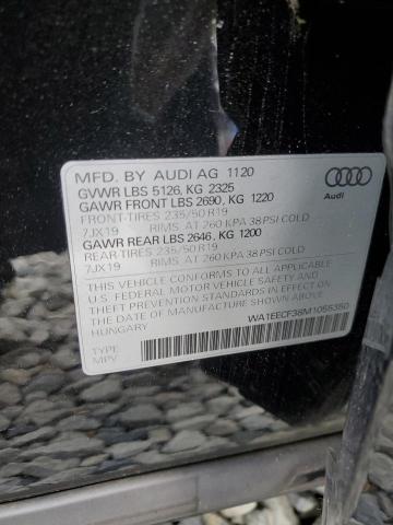 2021 AUDI Q3 PREMIUM WA1EECF38M1055350