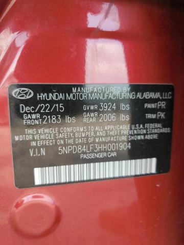 2017 HYUNDAI ELANTRA SE - 5NPD84LF3HH001904