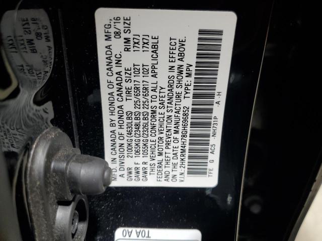 2016 HONDA CR-V EXL 2HKRM4H78GH696852
