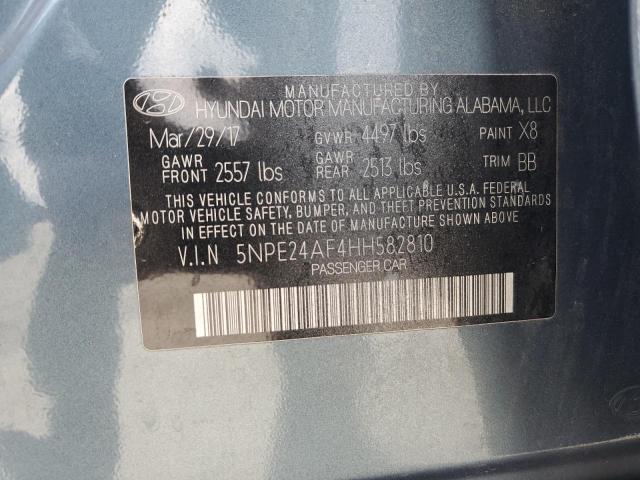 2017 HYUNDAI SONATA SE - 5NPE24AF4HH582810