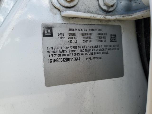 2013 CHEVROLET VOLT - 1G1RG6E42DU115644