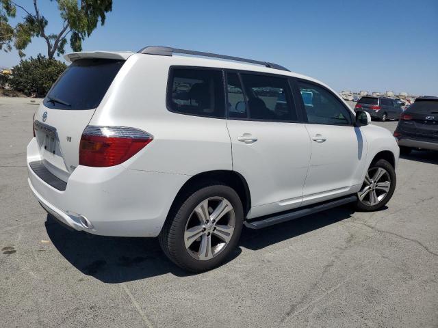 TOYOTA HIGHLANDER 2009 white  gas JTEES43A392139208 photo #4