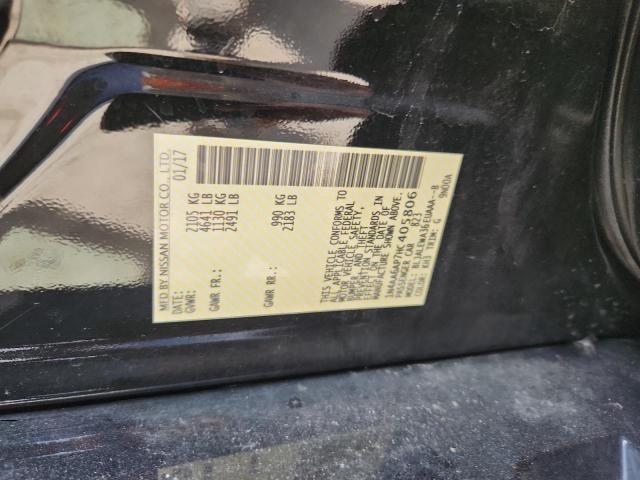 2017 NISSAN MAXIMA 3.5 - 1N4AA6AP7HC405806