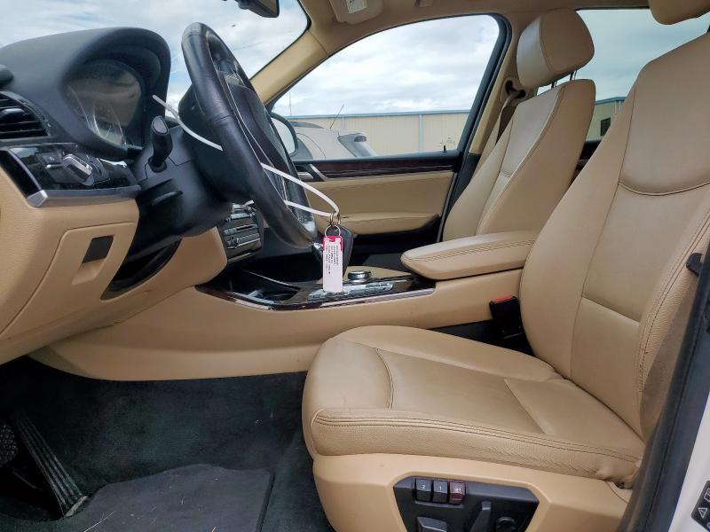 2017 BMW X3 XDRIVE2 5UXWX9C32H0T25260