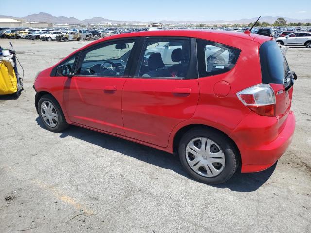 HONDA FIT 2009 red hatchbac gas JHMGE88209S073714 photo #3