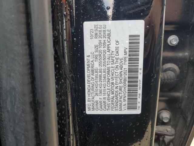 2024 HONDA PILOT SPOR 5FNYG1H30RB012621