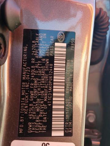 2023 TOYOTA CAMRY LE - 4T1C31AK0PU612448