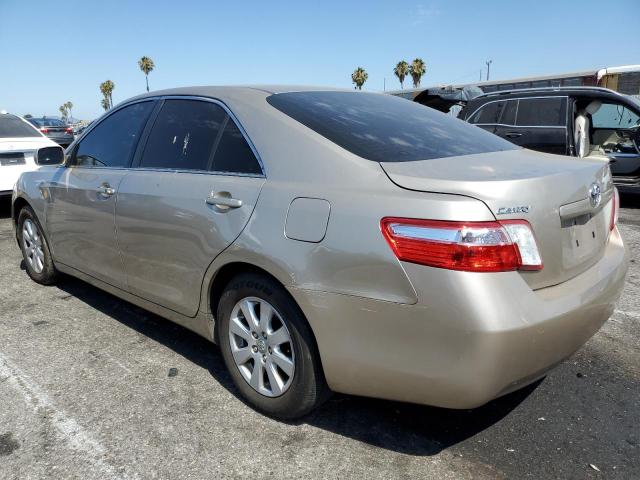 TOYOTA CAMRY HYBR 2007 gold  hybrid engine JTNBB46K873005180 photo #3