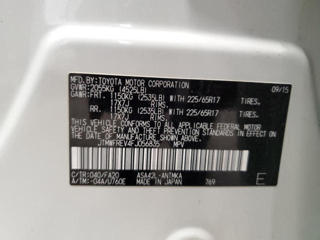 2015 TOYOTA RAV4 XLE - JTMWFREV4FJ056835