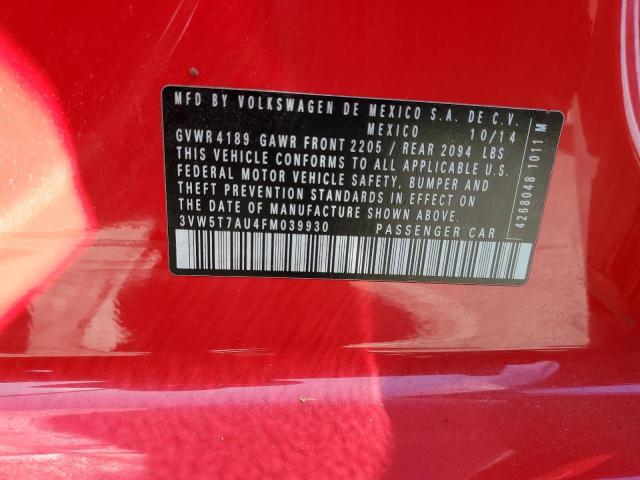 2015 VOLKSWAGEN GTI - 3VW5T7AU4FM039930