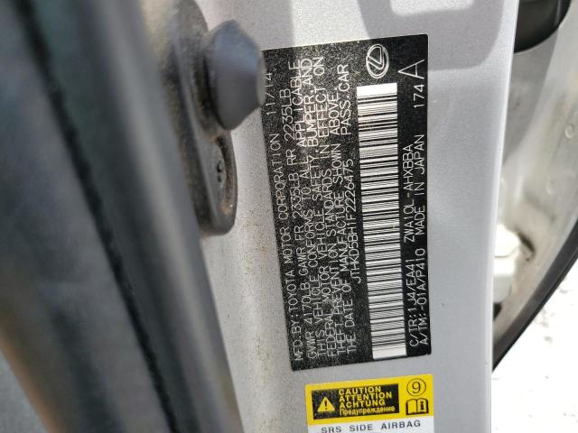 2015 LEXUS CT 200 JTHKD5BH1F2226475