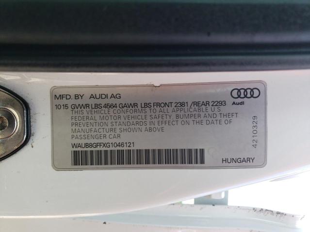 2016 AUDI A3 PREMIUM WAUB8GFFXG1046121