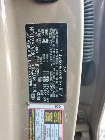 2016 KIA SOUL KNDJN2A27G7297111