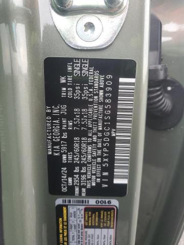 2025 KIA TELLURIDE 5XYP5DGC1SG583909