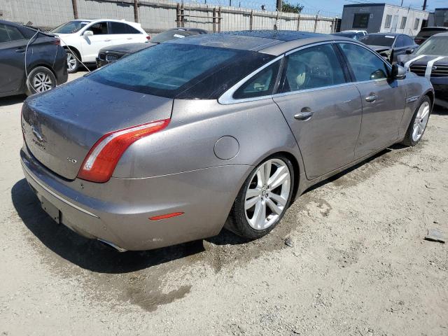 JAGUAR XJL 2011 gray sedan 4d gas SAJWA2GB9BLV09985 photo #4