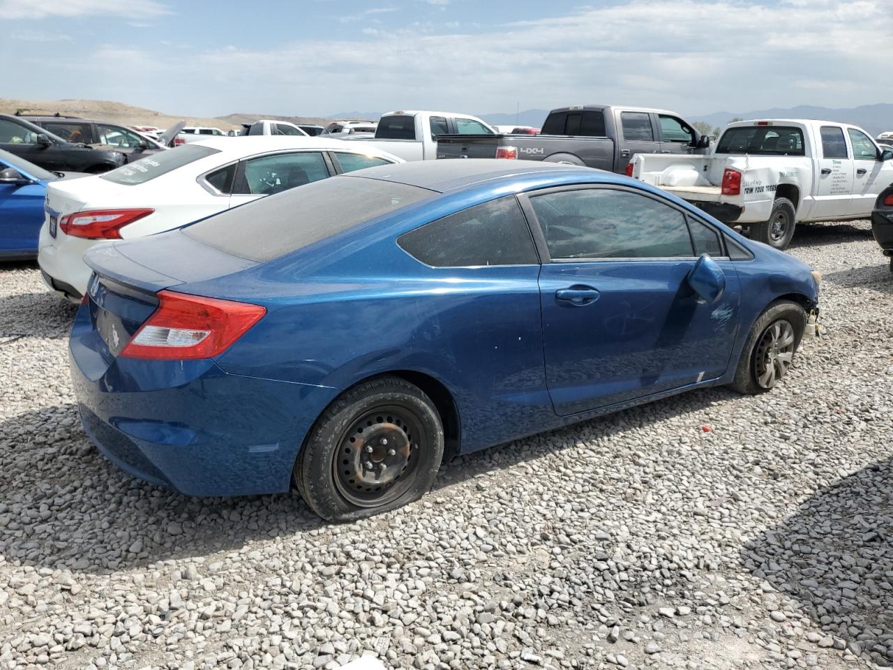 Lot #3237011228 2012 HONDA CIVIC LX