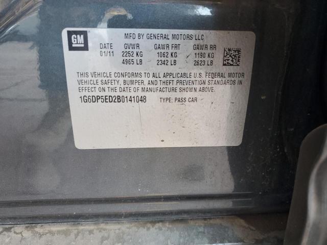 2011 CADILLAC CTS PREMIU - 1G6DP5ED2B0141048