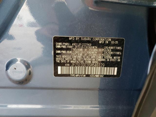 2025 SUBARU FORESTER P JF2SLDDC3SH546129