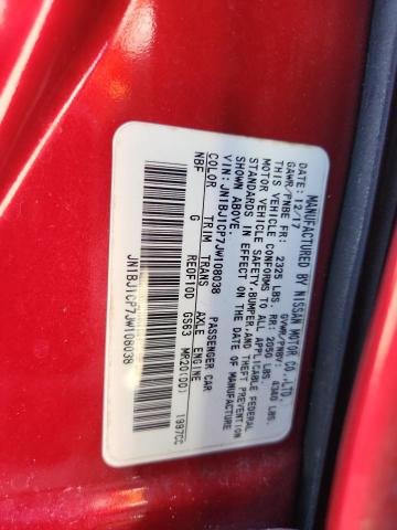 2018 NISSAN ROGUE SPOR JN1BJ1CP7JW108038