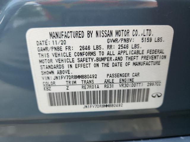 2021 INFINITI Q50 RED SP JN1FV7DR8MM880492