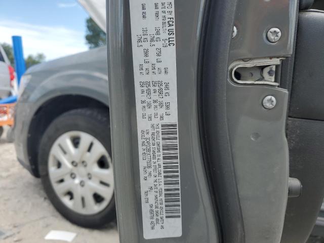 2019 DODGE JOURNEY SE 3C4PDCBB1KT779336