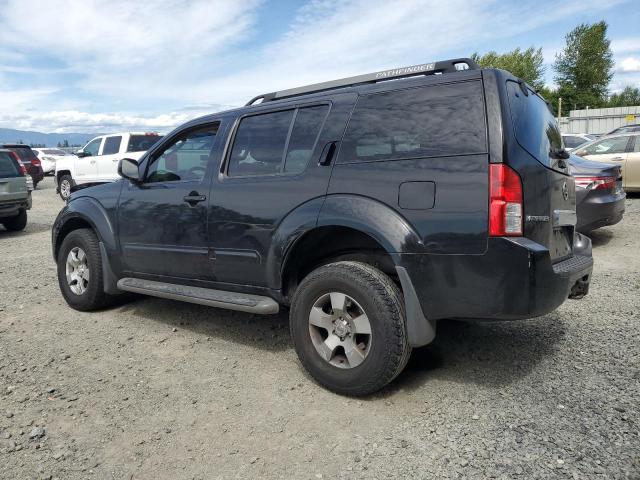 NISSAN PATHFINDER 2007 black  gas 5N1AR18W17C633135 photo #3