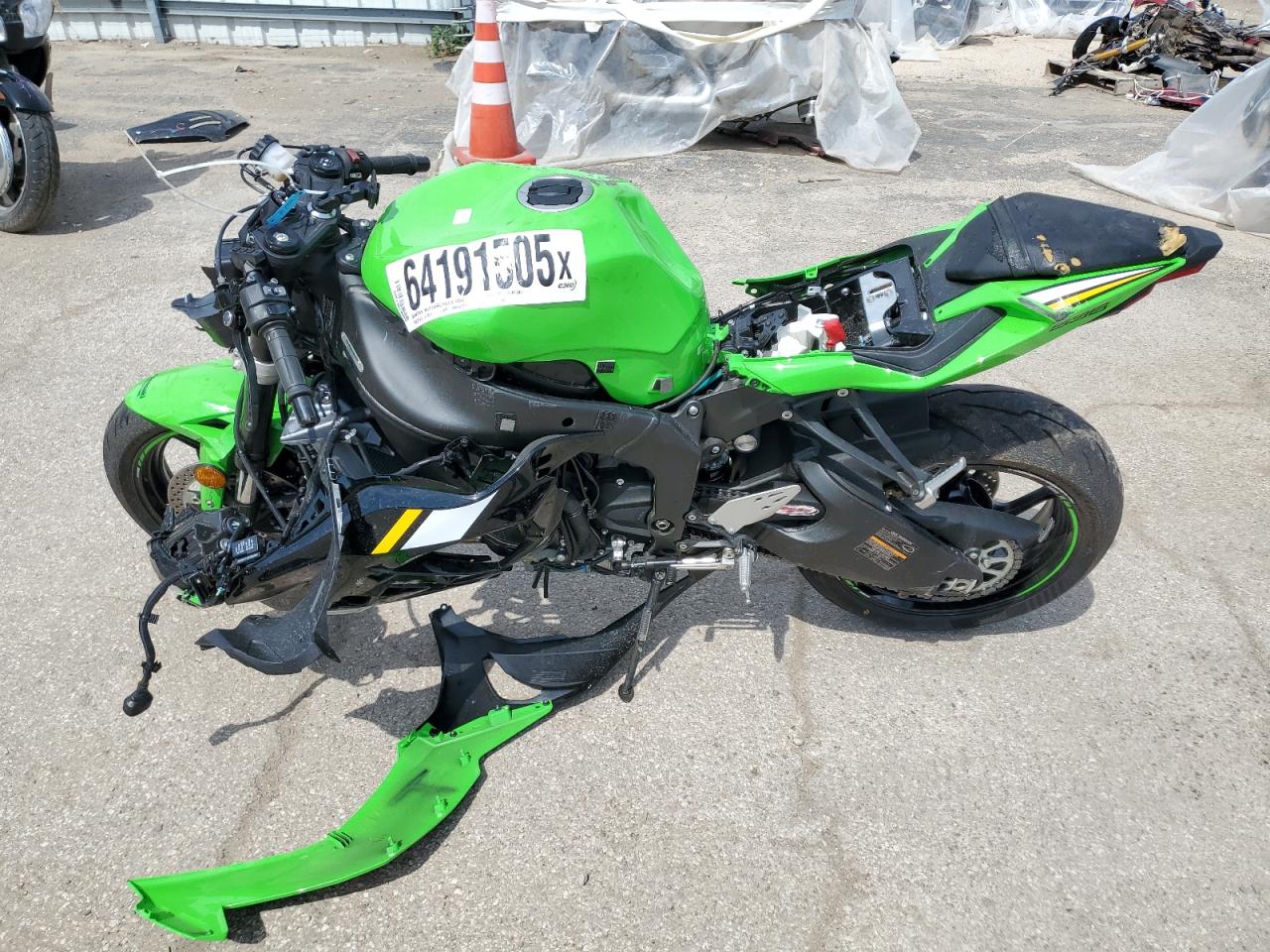 Lot #3298191030 2025 KAWASAKI ZX636 K