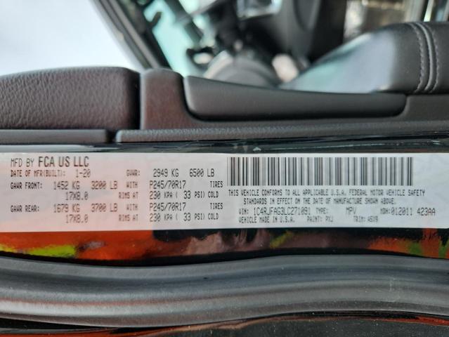 2020 JEEP GRAND CHER 1C4RJFAG3LC271091