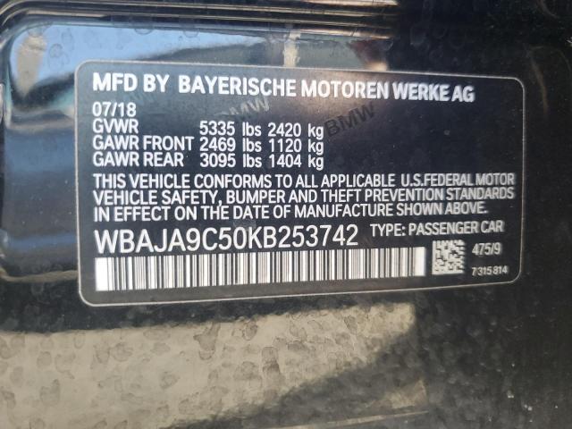 2019 BMW 530E - WBAJA9C50KB253742