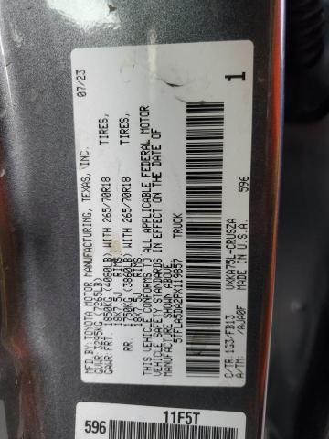 2023 TOYOTA TUNDRA DOU 5TFLA5DA2PX119857