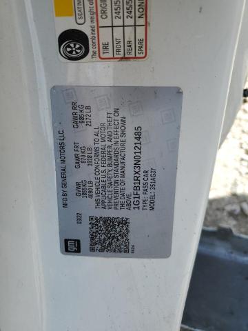 2022 CHEVROLET CAMARO LS - 1G1FB1RX3N0121485