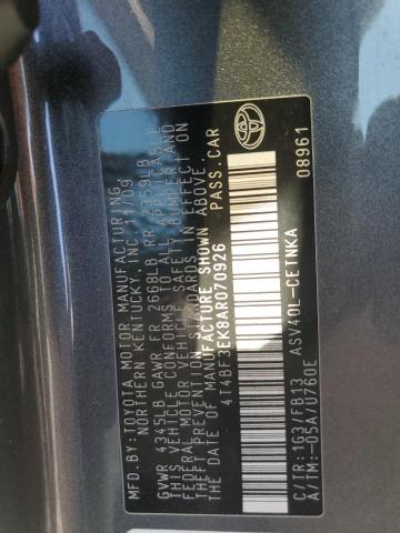 2010 TOYOTA CAMRY BASE - 4T4BF3EK8AR070926