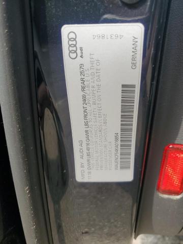 2019 AUDI A5 PREMIUM WAUENCF54KA016854