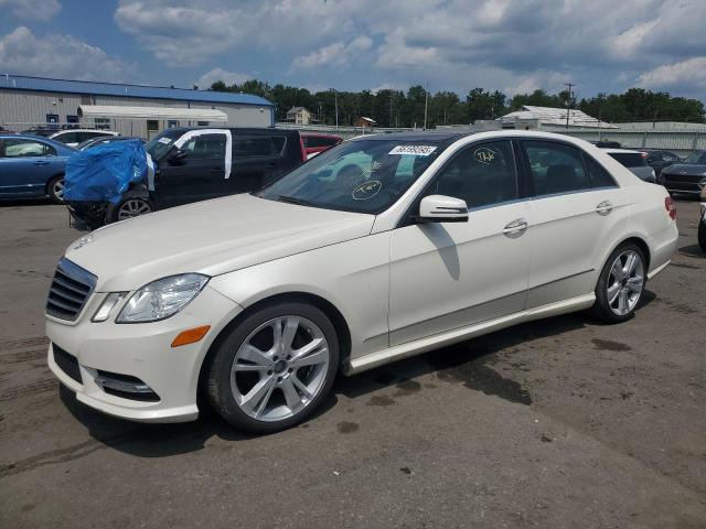 MERCEDES-BENZ E 350 4MAT 2013 white sedan 4d gas WDDHF8JB6DA661926 photo #1