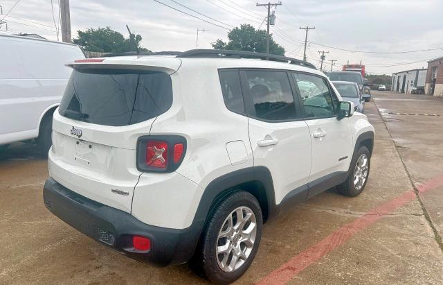 Vin: zaccjabt8gpc48332, lot: 63933375, jeep renegade latitude 20164