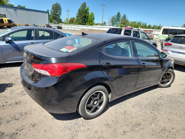 HYUNDAI ELANTRA GL 2011 black  gas 5NPDH4AE8BH029120 photo #4