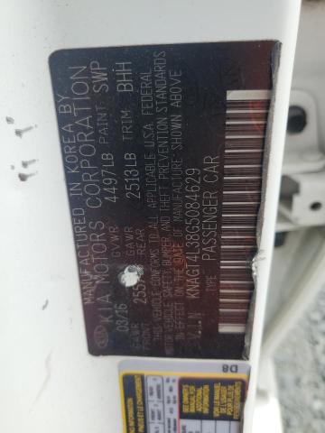 2016 KIA OPTIMA LX KNAGT4L38G5084629