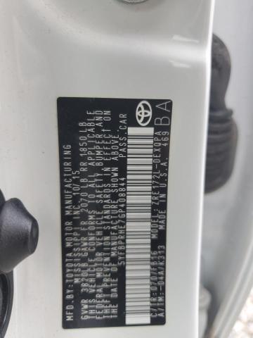 2016 TOYOTA COROLLA EC 5YFBPRHE7GP408844