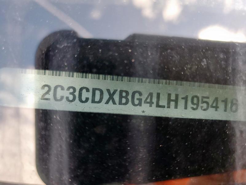 2020 DODGE CHARGER SX 2C3CDXBG4LH195416