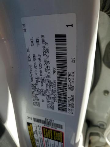 2020 TOYOTA TUNDRA DOU - 5TFRY5F10LX265784
