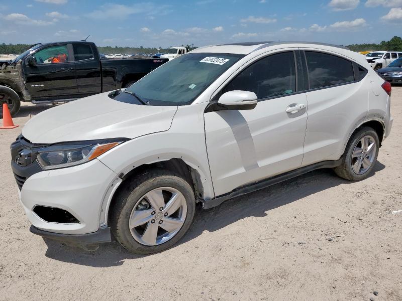 HONDA HR-V EX 2020 white  gas 3CZRU5H51LM713171 photo #1