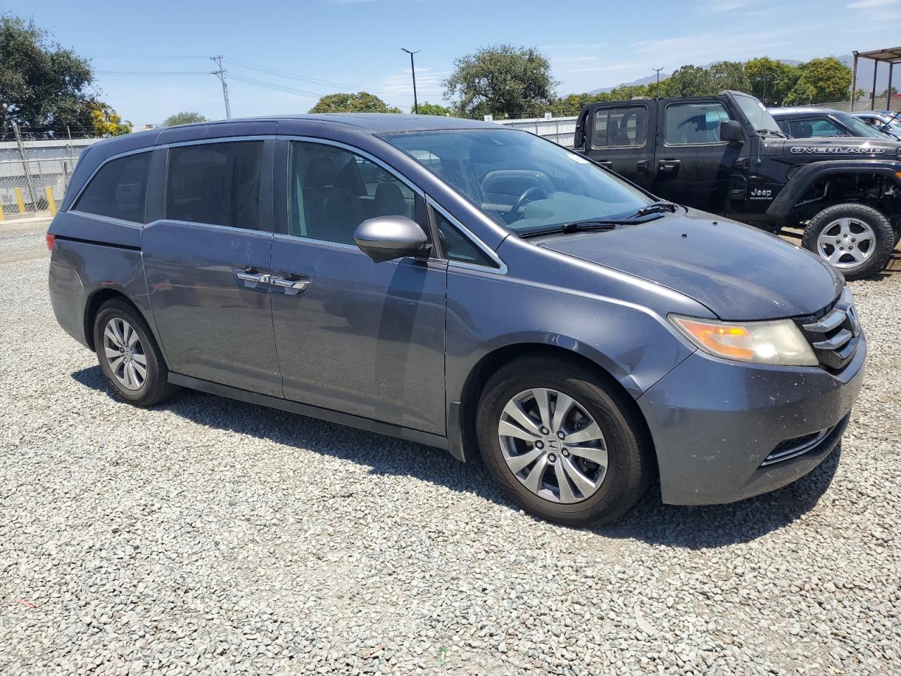 Lot #3264432409 2016 HONDA ODYSSEY EXL