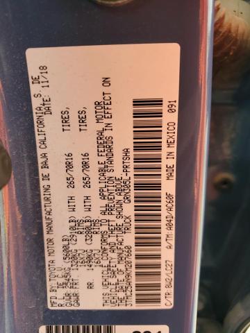 2019 TOYOTA TACOMA DOU - 3TMCZ5AN9KM207660