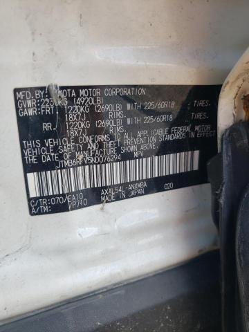 2022 TOYOTA RAV4 XLE PREMIUM JTMB6RFV5ND076294
