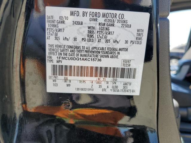 2010 FORD ESCAPE XLT - 1FMCU0DG1AKC15736