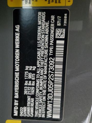 2023 MINI COOPER SE WMW13DJ05P2S73092