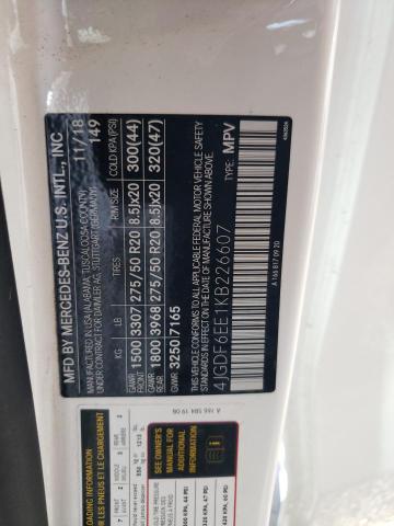 2019 MERCEDES-BENZ GLS 450 4M 4JGDF6EE1KB226607