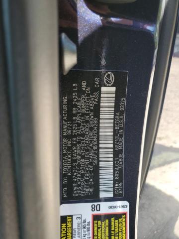 2021 LEXUS ES 350 BAS 58AFZ1B10MU104289