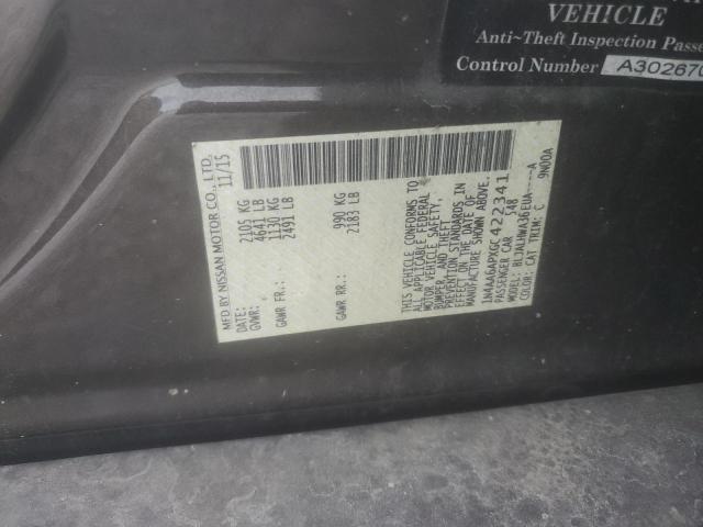 2016 NISSAN MAXIMA 3.5S 1N4AA6APXGC422341