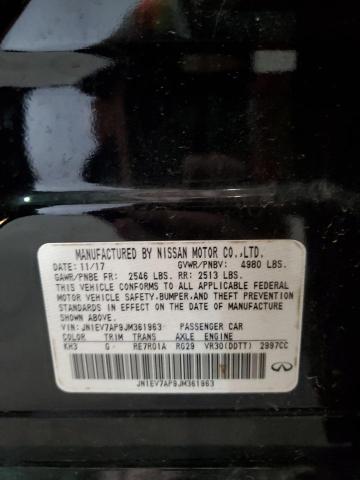 2018 INFINITI Q50 LUXE JN1EV7AP9JM361963